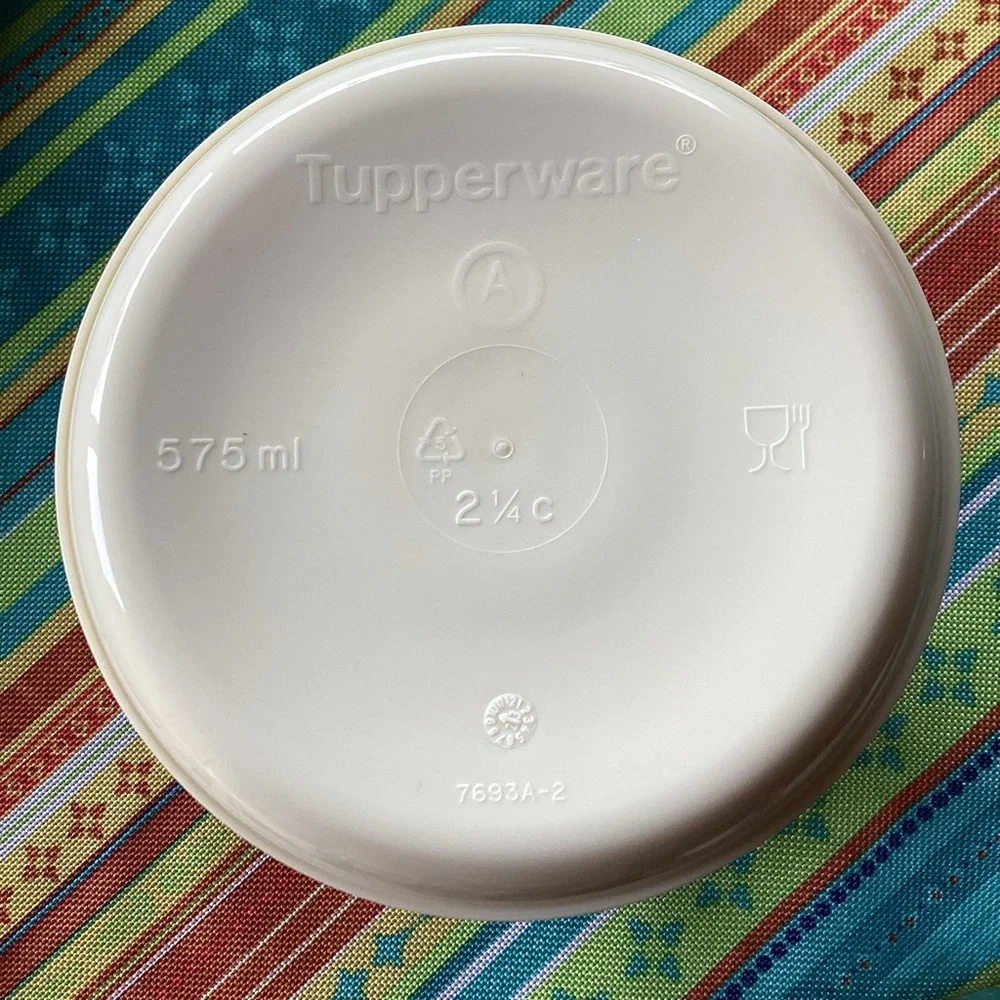 Tupperware 3 piece Holiday Stacking Canister set